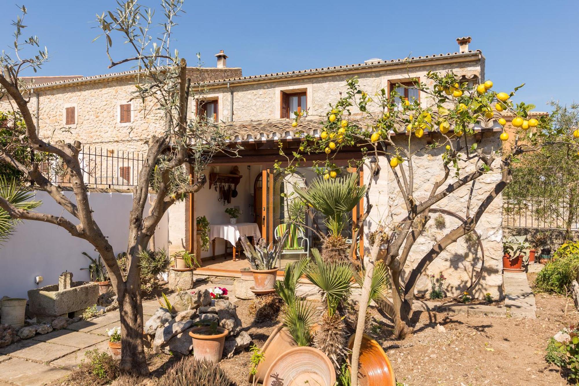 Villa Es Pujols Campanet Exterior foto